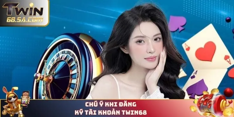 Chú ý khi đăng ký tài khoản TWIN68
